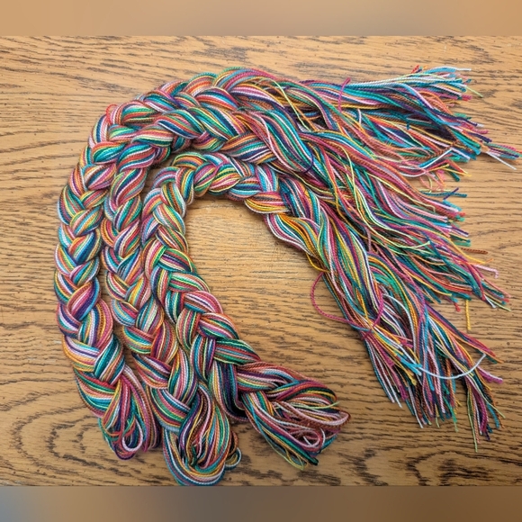 Needle Point Thread single strand hand-dyed cotton in bright colors 102 Yards - Picture 4 of 6